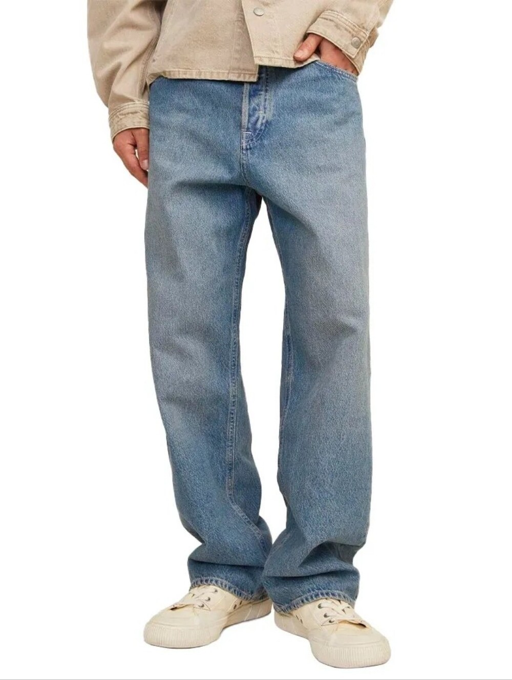 Jack & Jones Boys Alex Relaxed Baggy Fit Denim Jeans Boys Sz 14